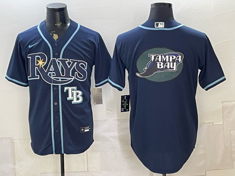 Men 2026 Tampa Bay Rays blank blue Game Nike MLB Jersey 0723028->detroit tigers->MLB Jersey